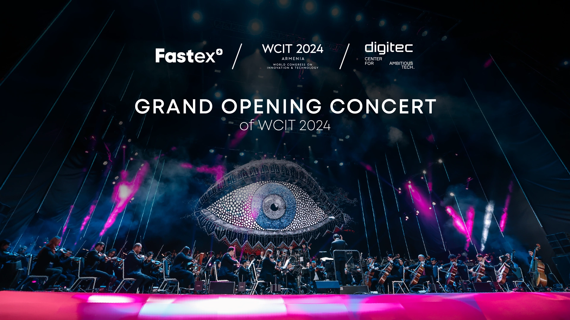 Fastex y Fast Bank organizaron el concierto de inauguración de WCIT 2024